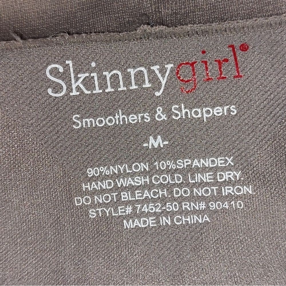 NWT Women's Skinnygirl Shaping Hi-Waist Thigh Slimmers Coffee Size M - Picture 6 of 7